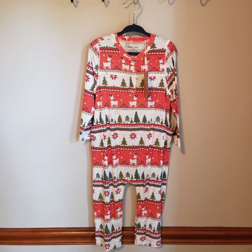 NWT Angel Dear Bamboo Romper